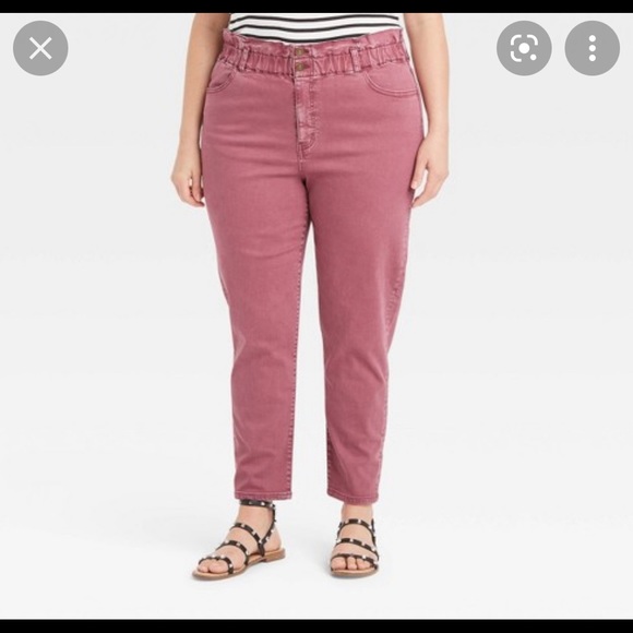 COPY - Mauve Paperback waistband purple Jean - Picture 1 of 3